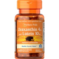 Puritan's Pride Lutein 20 mg with Zeaxanthin, 120 Softgels
